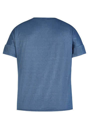T-shirts korte mouw blauw Rabe