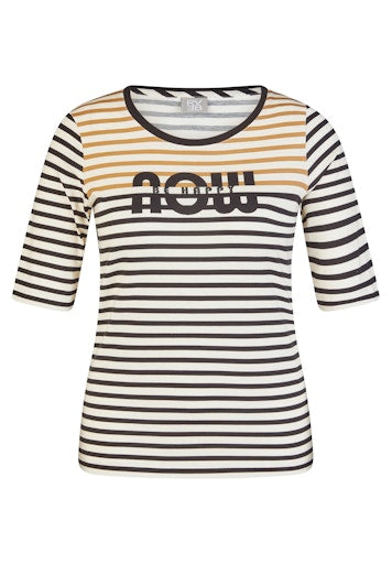 T-shirts korte mouw beige Rabe
