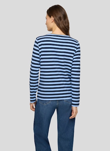 T-shirts lange mouw blauw Rabe