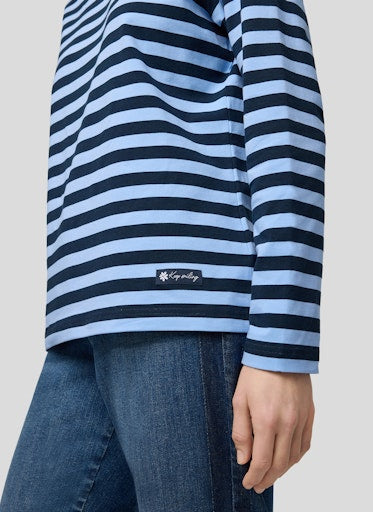 T-shirts lange mouw blauw Rabe