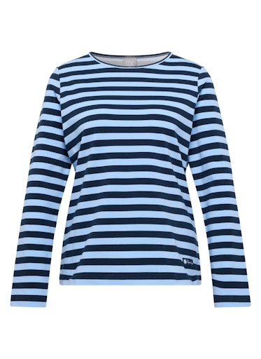 T-shirts lange mouw blauw Rabe