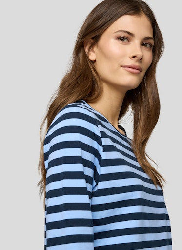 T-shirts lange mouw blauw Rabe