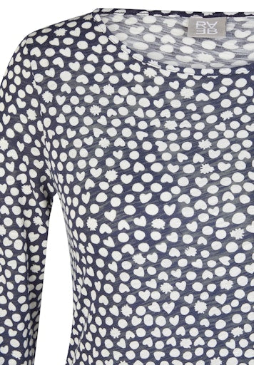 T-shirts lange mouw blauw Rabe