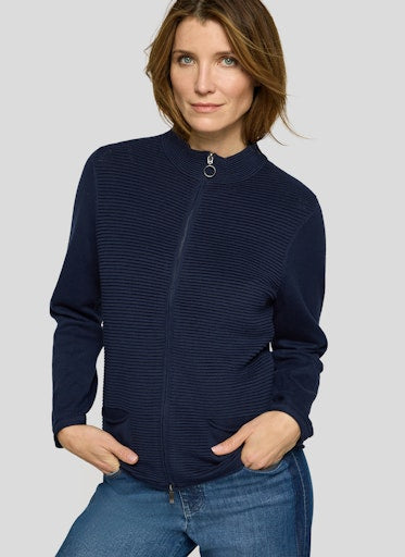 Cardigans blauw Rabe