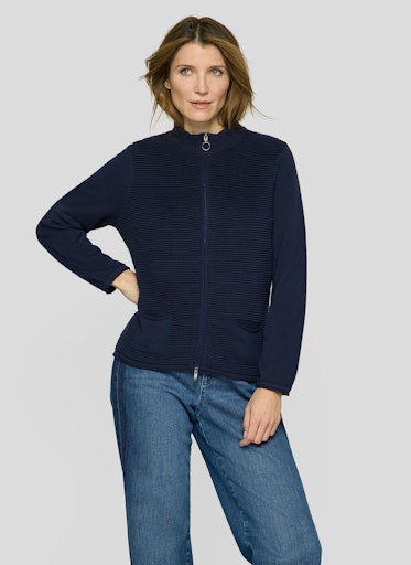 Cardigans blauw Rabe