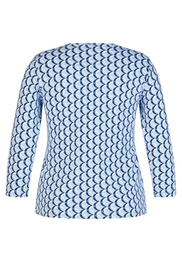 T-shirts lange mouw blauw Rabe