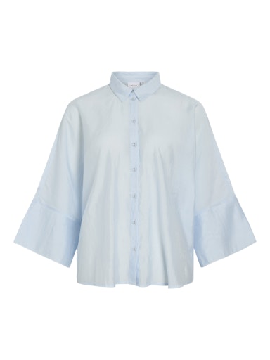 Blouses lange mouw blauw VILA