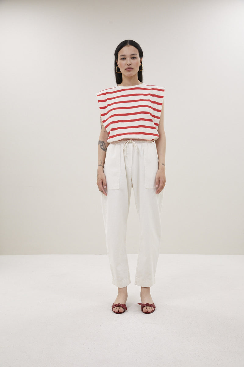 T-shirts korte mouw rood by-bar