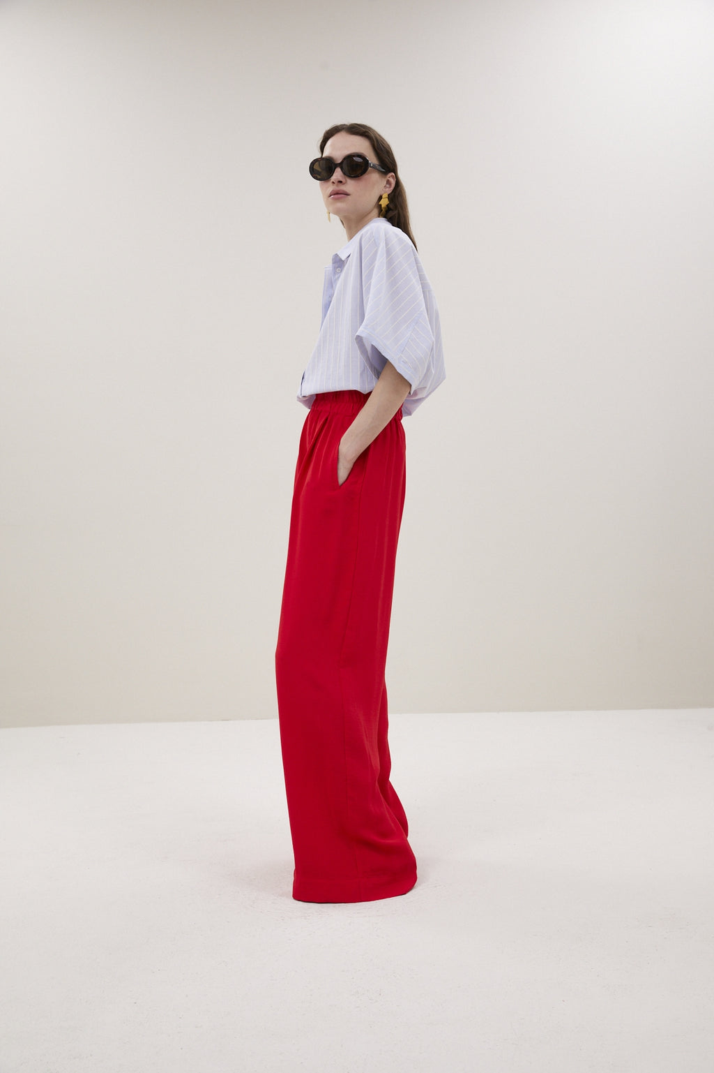 Broeken rood by-bar