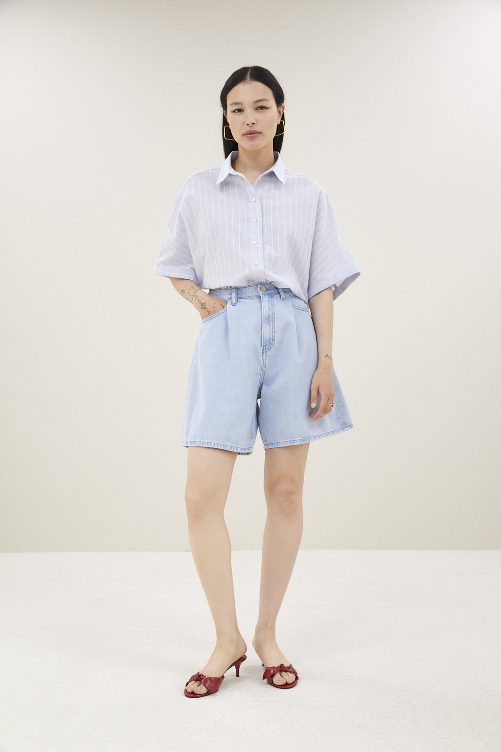 Shorten blauw by-bar