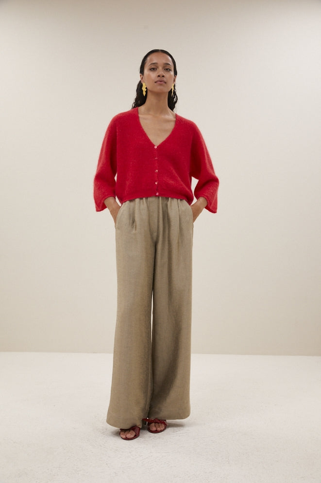 Cardigans rood by-bar