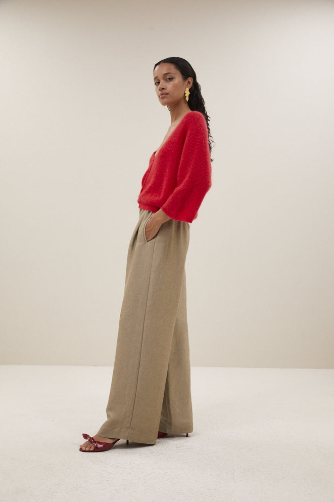 Cardigans rood by-bar