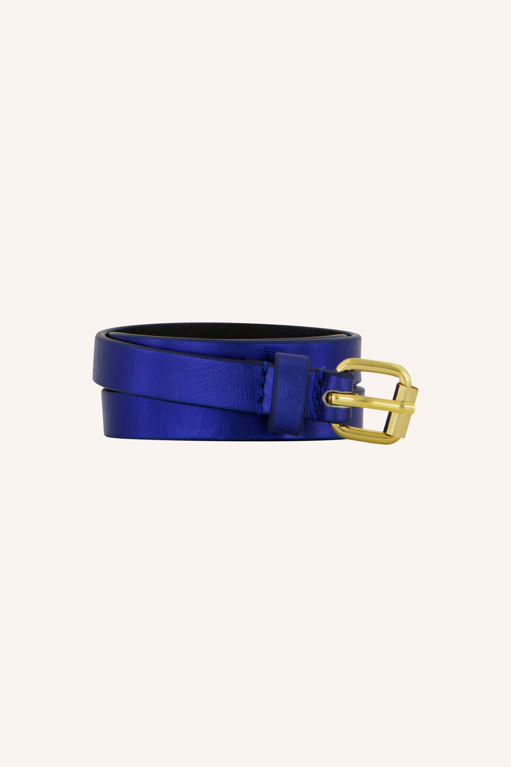 Riemen blauw by-bar