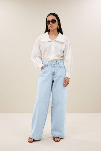 Jeans blauw by-bar