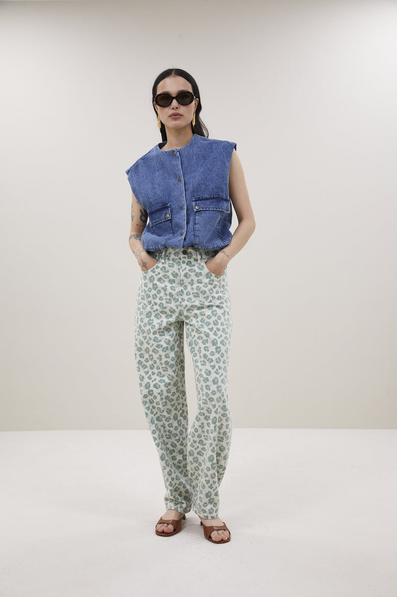 Jeansjassen blauw by-bar