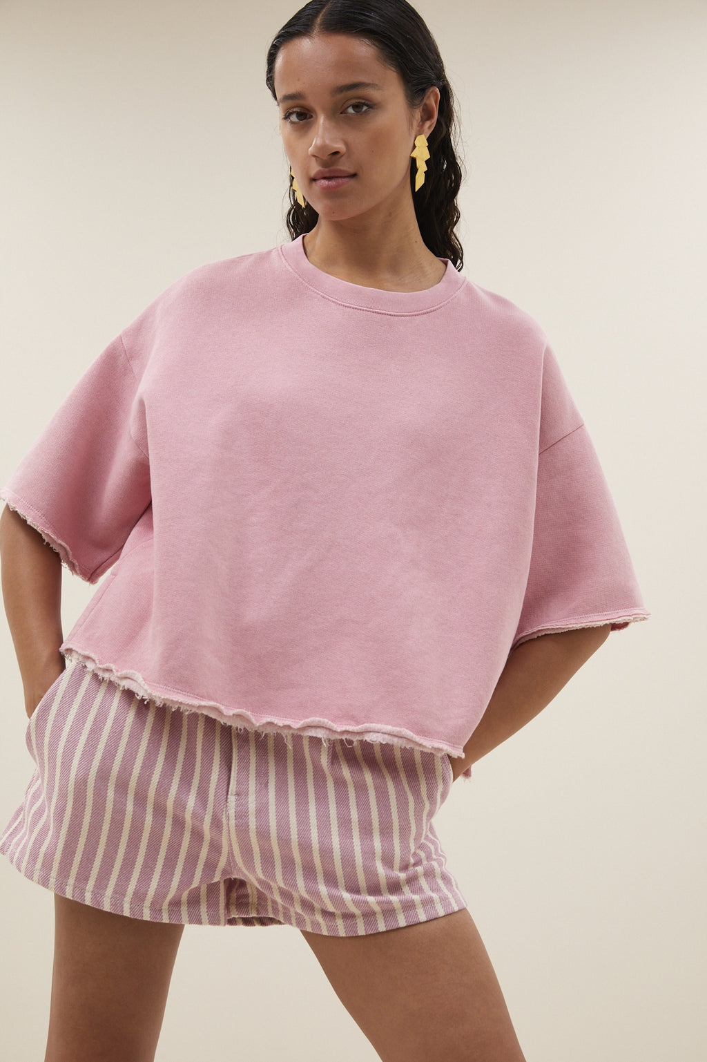 Sweaters roze by-bar