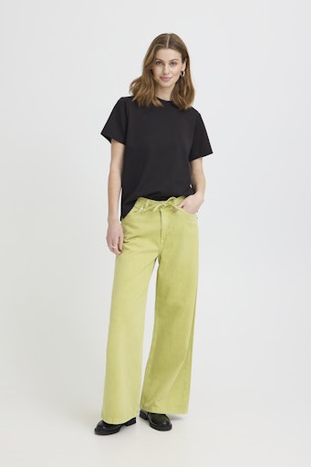 Jeans groen ICHI