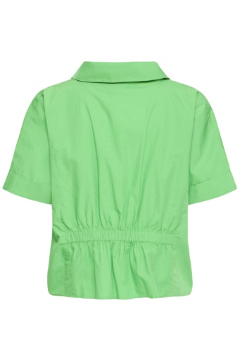 Blouses korte mouw groen ICHI