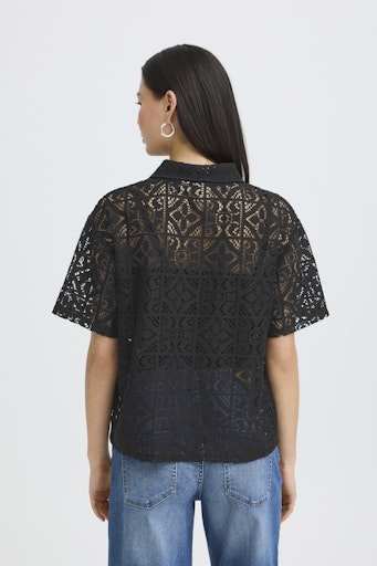 T-shirts korte mouw zwart ICHI