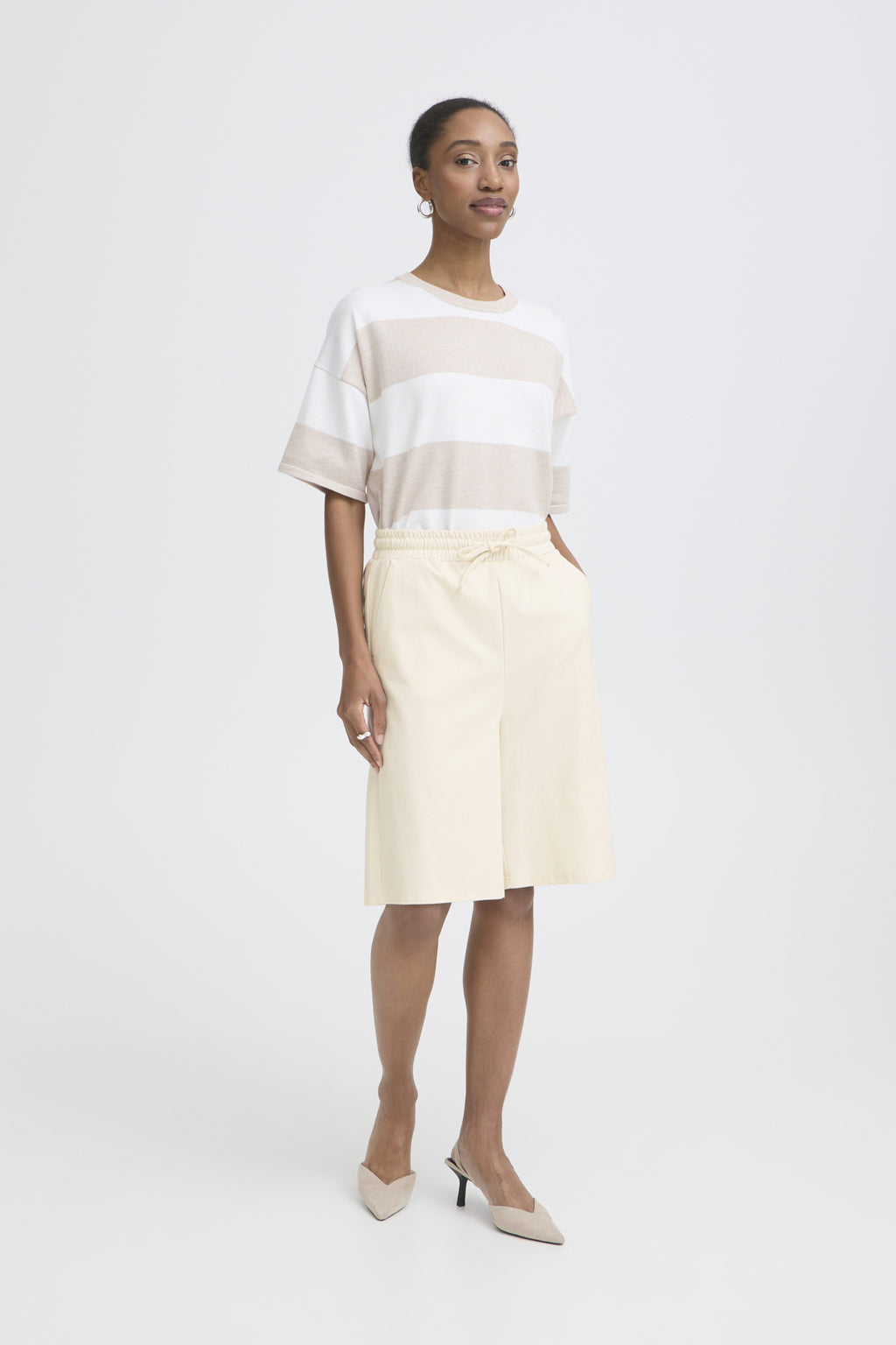 Shorten beige ICHI