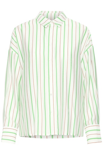 Blouses lange mouw groen ICHI