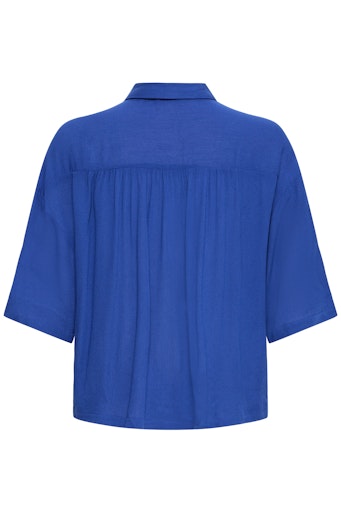 Blouses korte mouw blauw ICHI