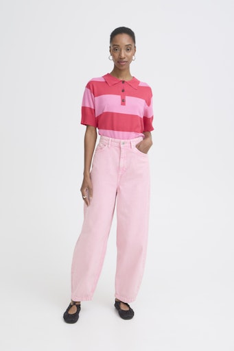 Jeans roze ICHI