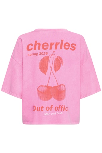 T-shirts korte mouw roze ICHI