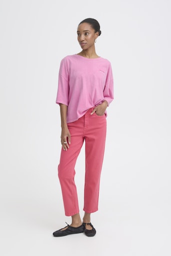 T-shirts korte mouw roze ICHI