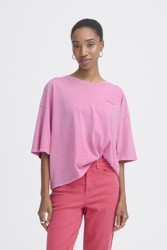 T-shirts korte mouw roze ICHI