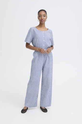 Broeken blauw ICHI