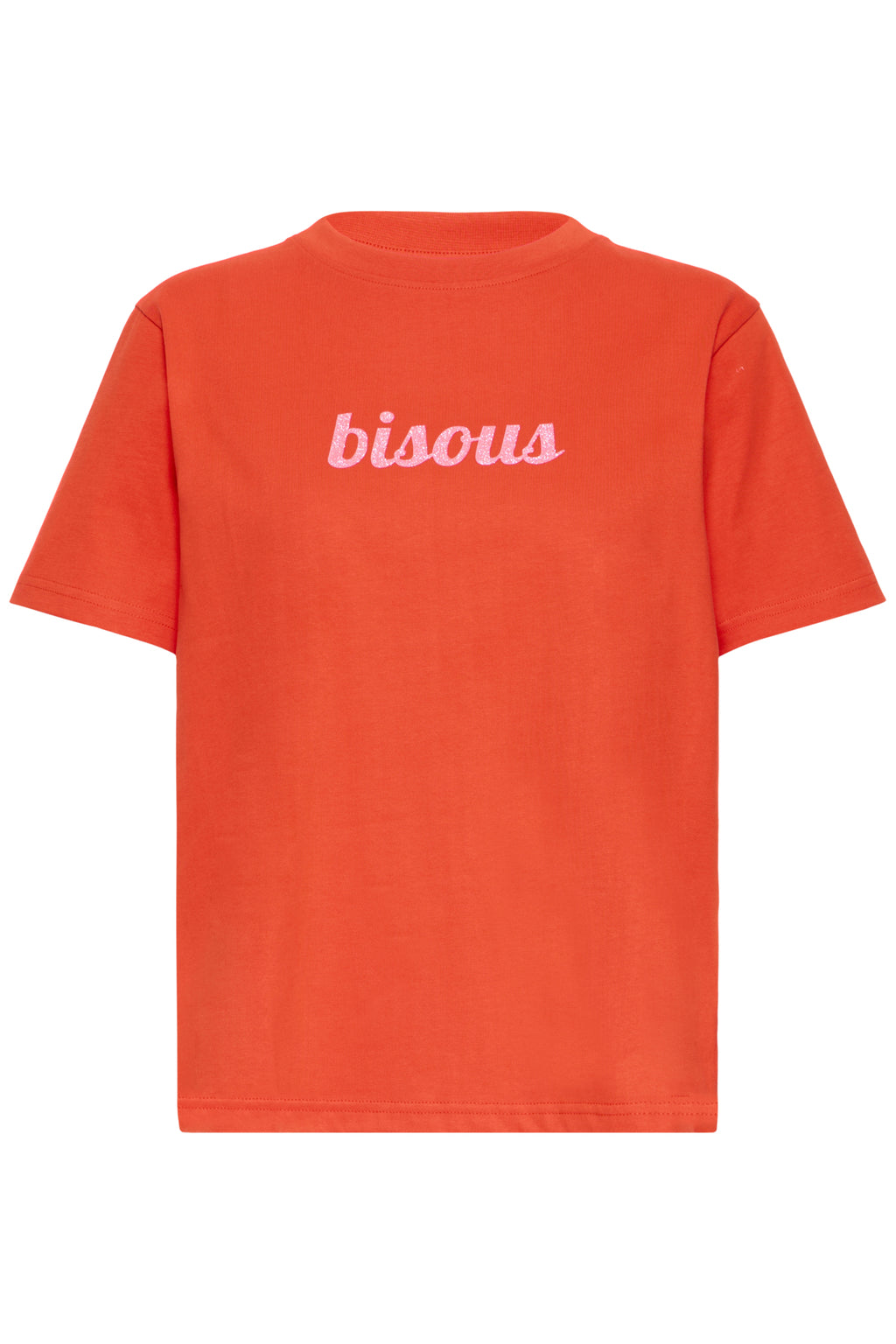 T-shirts korte mouw rood ICHI