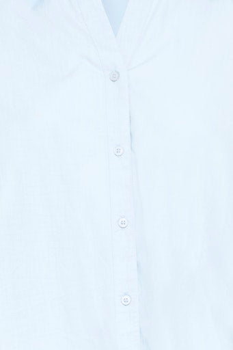 Blouses lange mouw blauw ICHI