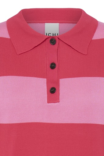 Polo's korte mouw roze ICHI
