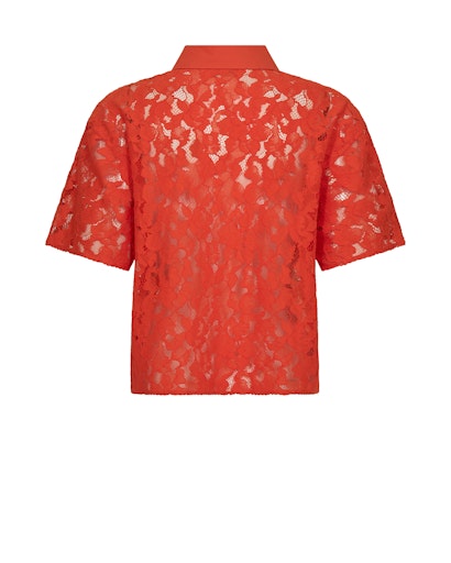 Blouses korte mouw oranje MOS MOSH