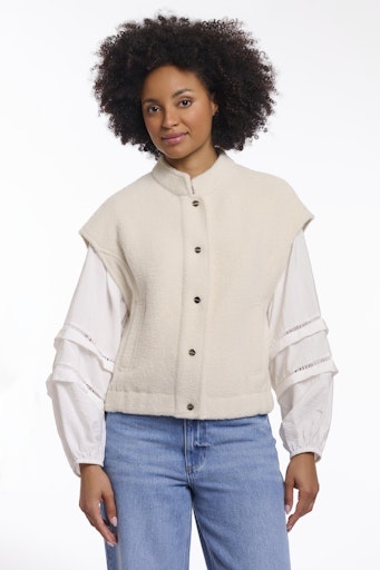 Bodywarmers beige Rino&Pelle