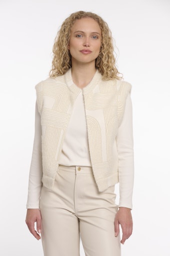 Bodywarmers beige Rino&Pelle
