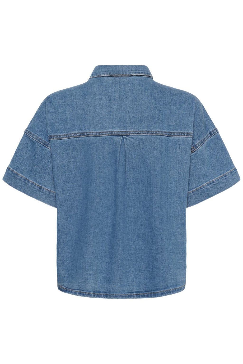 Blouses korte mouw blauw My Essential Wardrobe