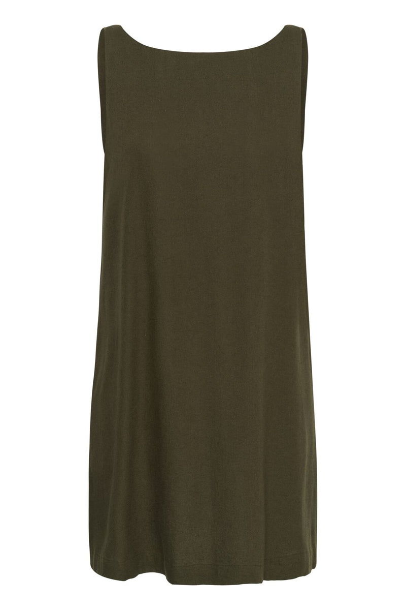 Jurken zonder mouw groen My Essential Wardrobe