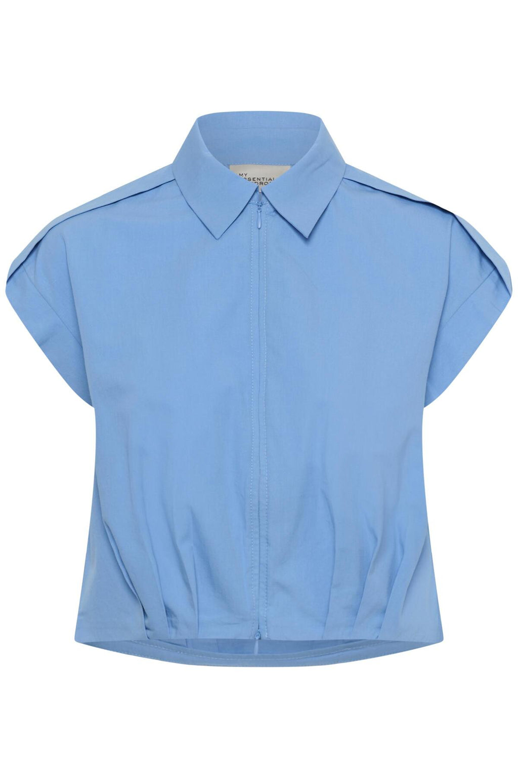 Blouses korte mouw blauw My Essential Wardrobe