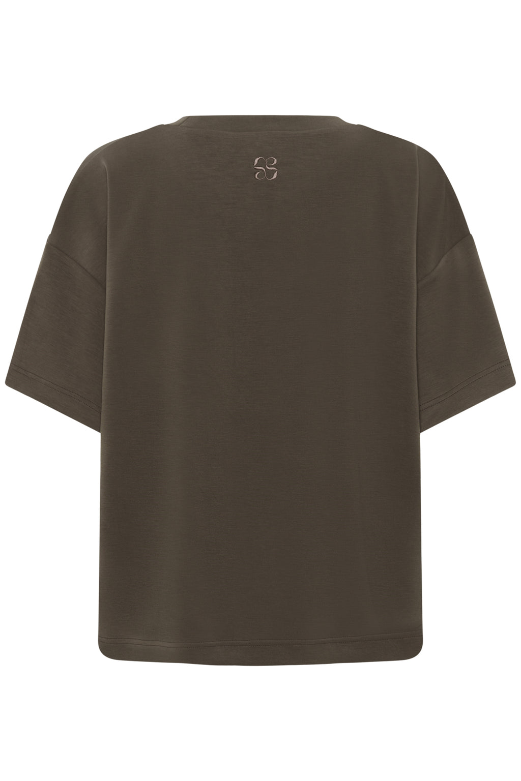 T-shirts korte mouw bruin My Essential Wardrobe