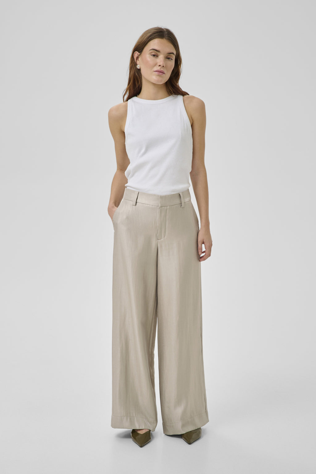 Broeken beige My Essential Wardrobe