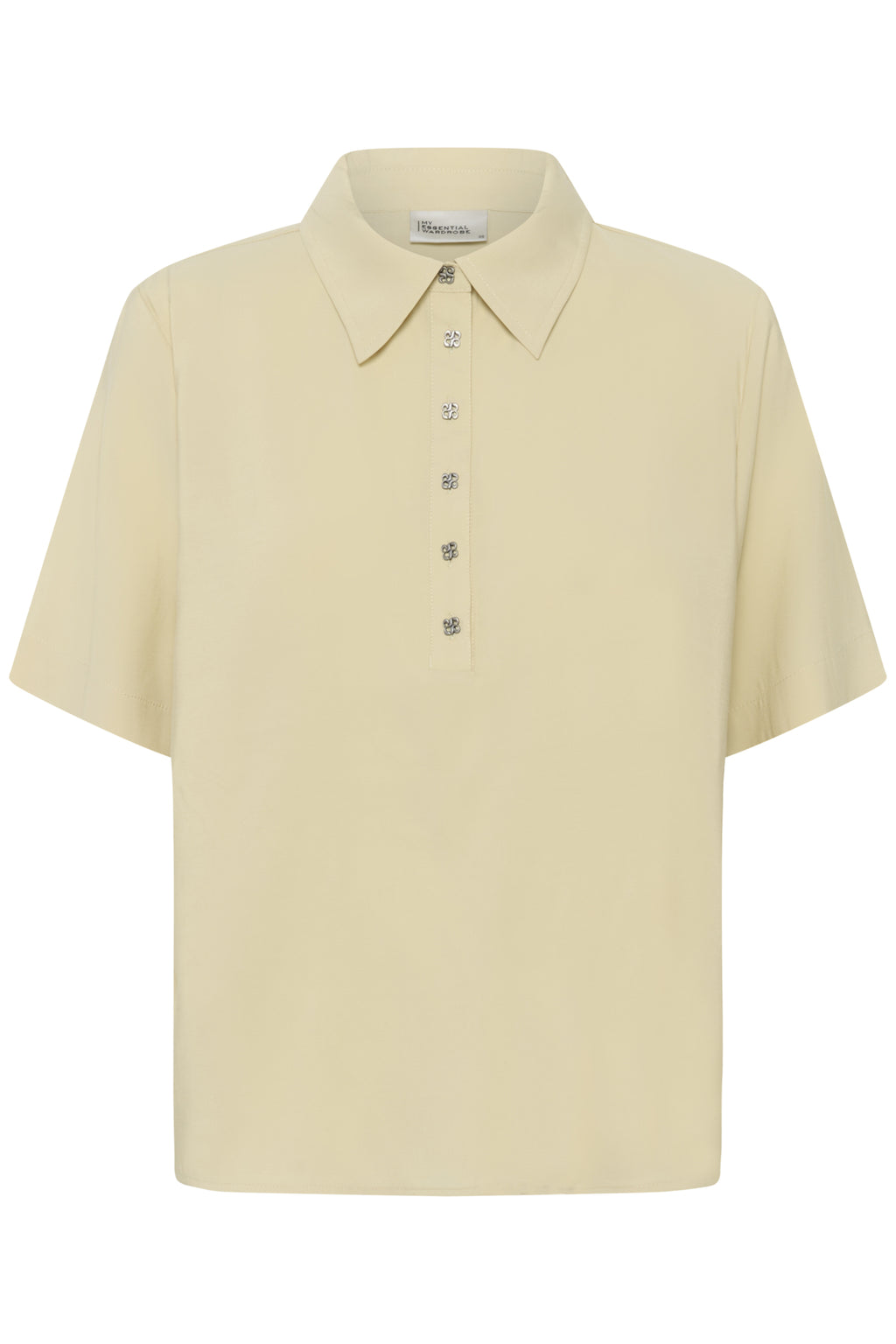 Polo's korte mouw geel My Essential Wardrobe