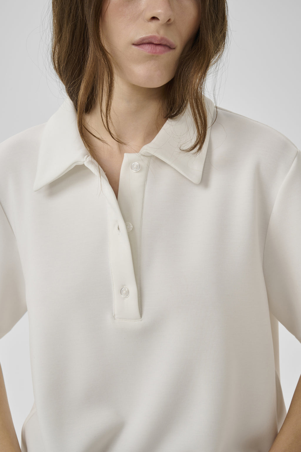 Polo's korte mouw wit My Essential Wardrobe