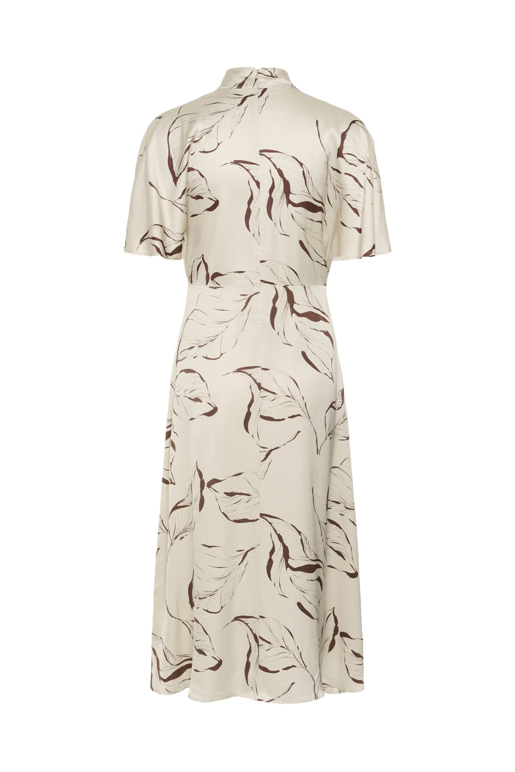 Jurken korte mouw beige Soaked In Luxury