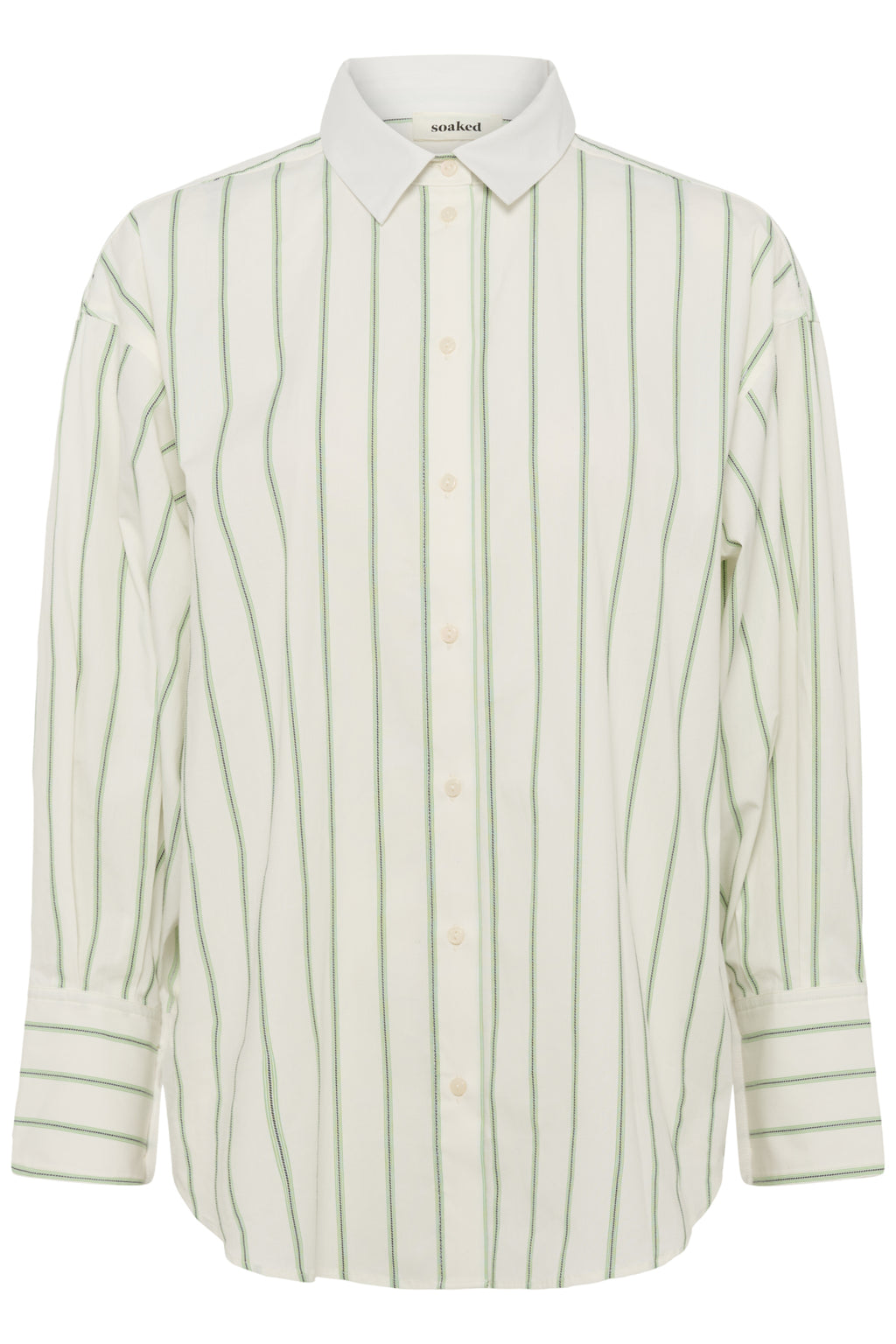 Blouses lange mouw groen Soaked In Luxury