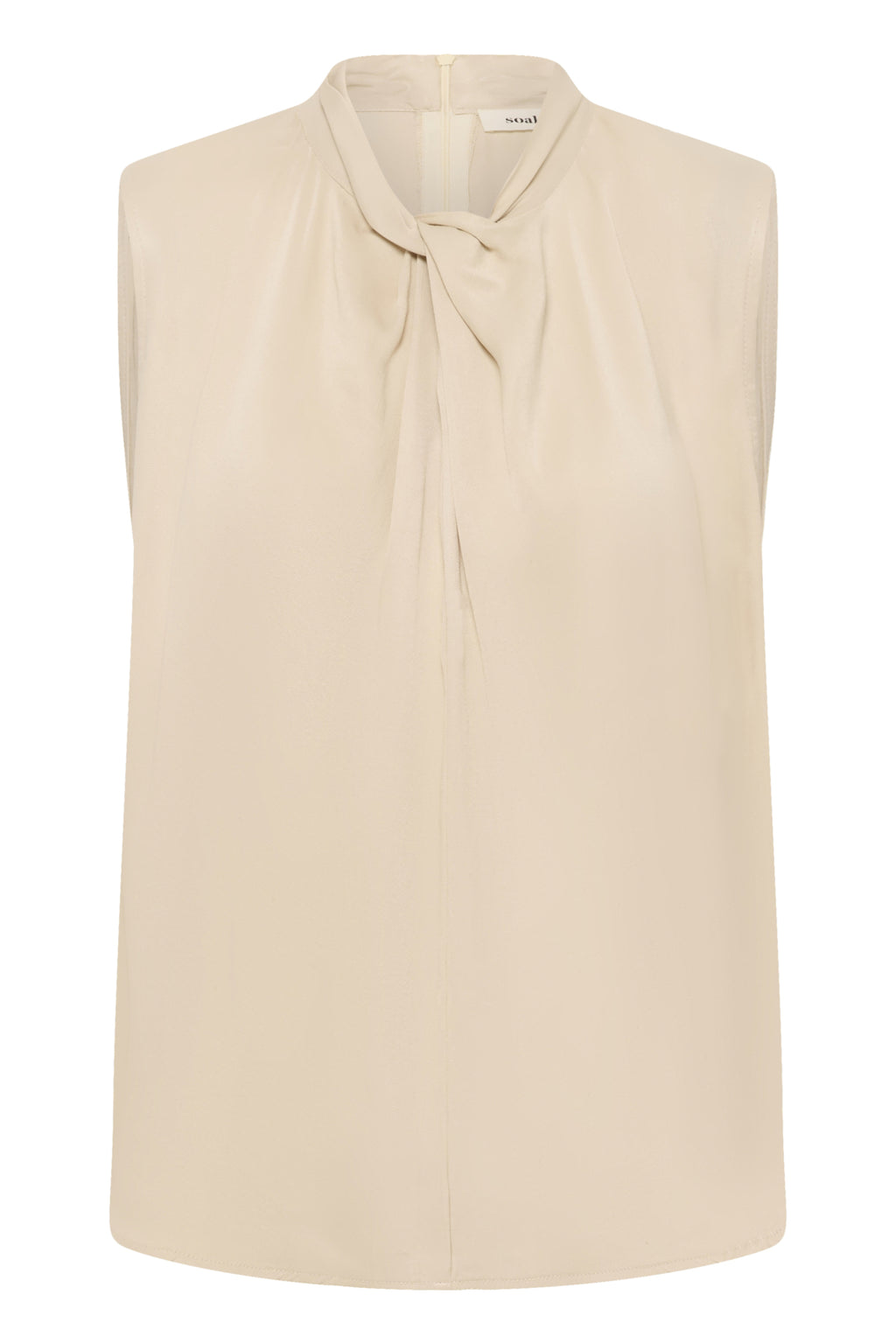 Blouses korte mouw beige Soaked In Luxury