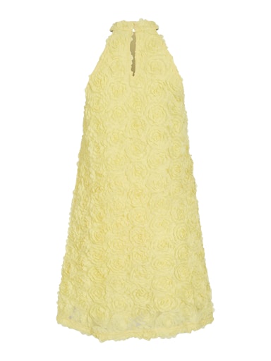 Jurken zonder mouw geel VILA