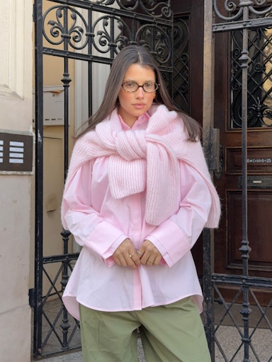 Blouses lange mouw roze VILA