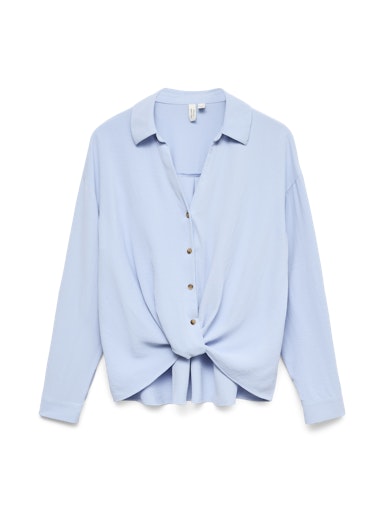 Blouses lange mouw blauw VERO MODA